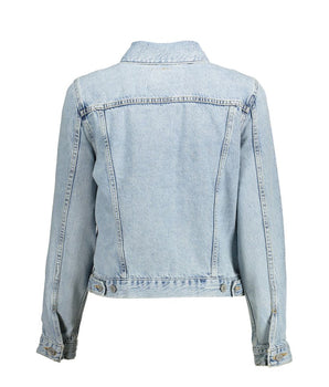 Levi's Light Blue Cotton Women's Jacket
