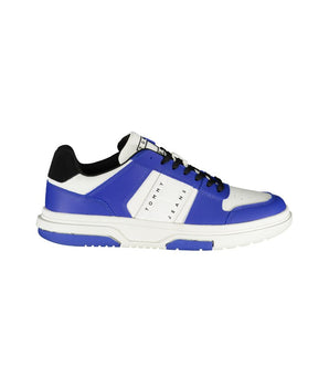 Tommy Hilfiger Blue Polyethylene Men's Sneakers