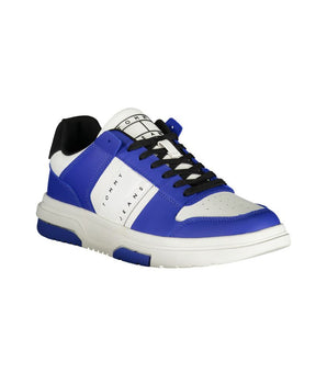 Tommy Hilfiger Blue Polyethylene Men's Sneakers