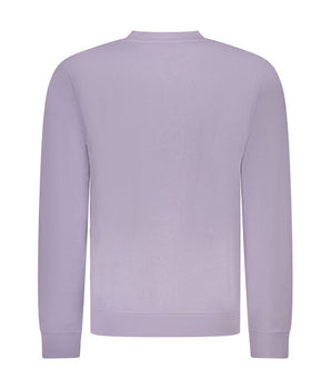 Hugo Boss Purple Cotton Men Sweater
