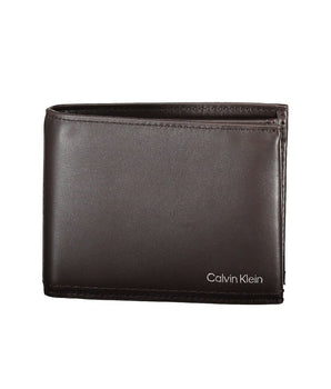 Calvin Klein Men's Brown Leather Wallet