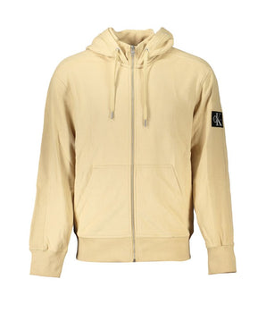 Calvin Klein Beige Cotton Men Sweater