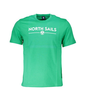 North Sails Green Cotton T-Shirt