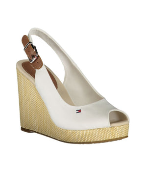 Tommy Hilfiger Bianco Polyester Women Sandal