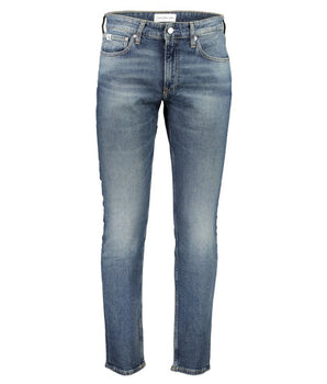Calvin Klein Blue Cotton Jeans Denim