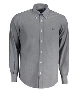 Harmont & Blaine Blue Cotton Shirt