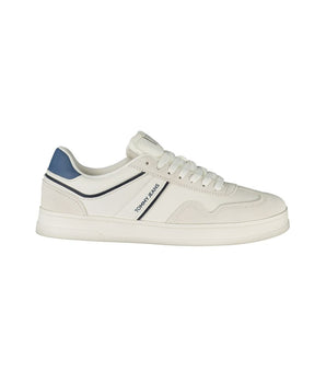 Tommy Hilfiger White Polyethylene Men Sneaker