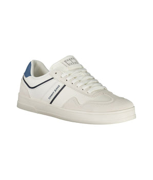 Tommy Hilfiger White Polyethylene Men Sneaker