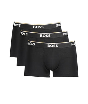 Hugo Boss Black Cotton Men's Boxer Underwear Pack