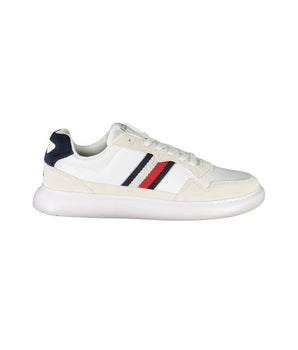 Tommy Hilfiger White Leather Men Sneaker