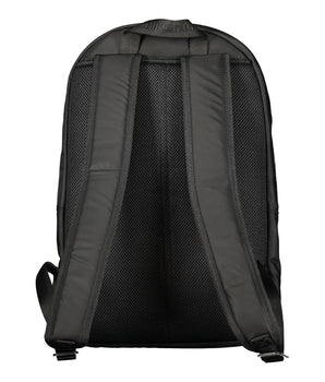 Tommy Hilfiger Black Polyester Men's Backpack