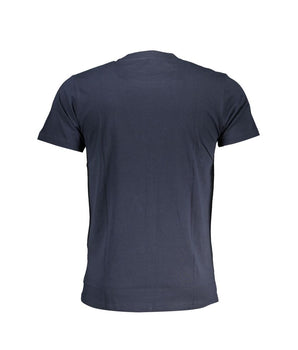 Cavalli Class Blue Cotton T-Shirt