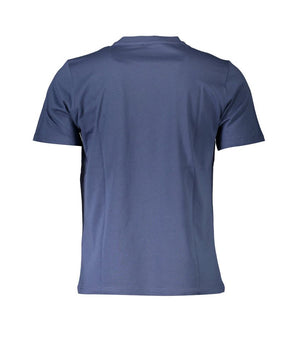 North Sails Blue Cotton Men T-Shirt