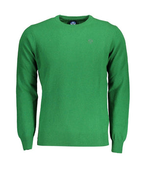 North Sails Green Wool Men's Sweater
