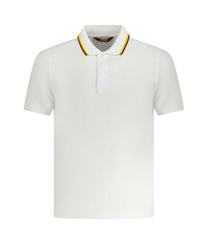 K-WAY White Cotton Polo Shirt
