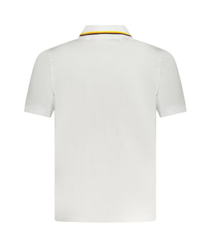 K-WAY White Cotton Polo Shirt