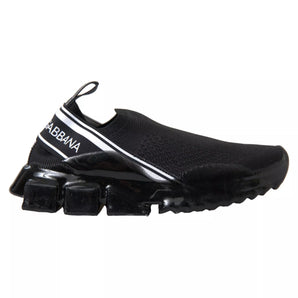 Zapatillas bajas sin cordones Sorrento negras de Dolce &amp; Gabbana
