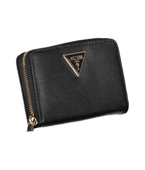 Guess Jeans Chic Black Multi-Compartment Wallet