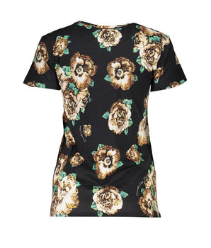 Cavalli Class Black Cotton Women T-Shirt