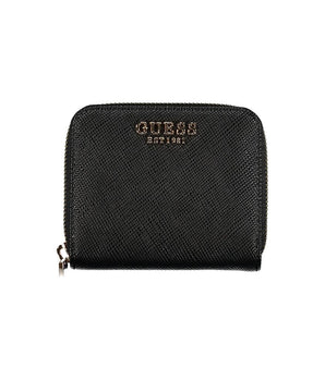 Guess Jeans Black Polyethylene Wallet