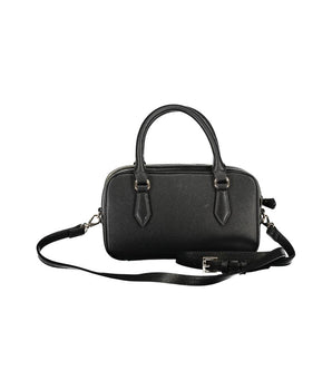 Mario Valentino Black Polyethylene Women Handbag