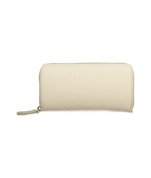 Mario Valentino Beige Polyethylene Wallet