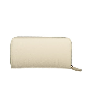 Mario Valentino Beige Polyethylene Wallet