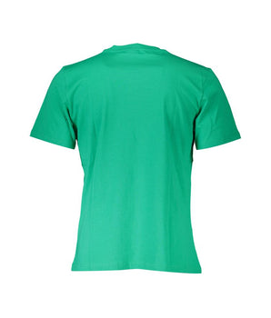 North Sails Green Cotton Men T-Shirt