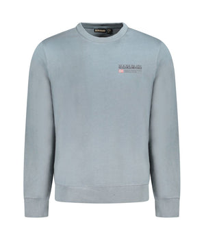 Napapijri Gray Cotton Men Sweater
