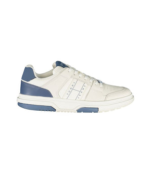Tommy Hilfiger White Leather Men Sneaker