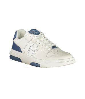 Tommy Hilfiger White Leather Men Sneaker