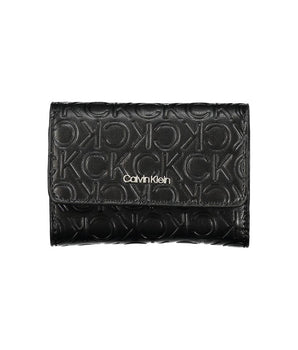 Calvin Klein Sleek Black Double-Compartment Wallet