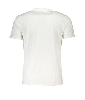 Cavalli Class White Cotton T-Shirt