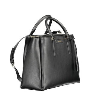 Calvin Klein Black Recycled Polyester Women Handbag