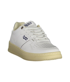 Gas White Artificial Leather Sneaker