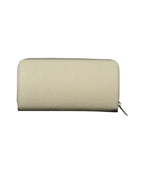 Calvin Klein Beige Polyethylene Women's Wallet