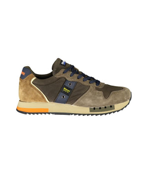 Blauer Green Polyester Sneakers