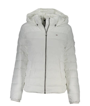 Tommy Hilfiger White Polyester Jackets & Coat