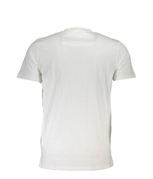 Cavalli Class White Cotton T-Shirt