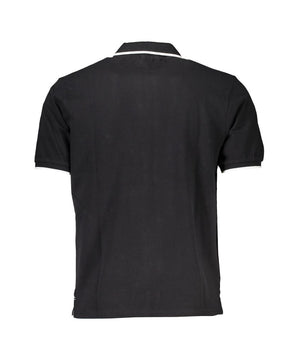 North Sails Black Cotton Polo Shirt