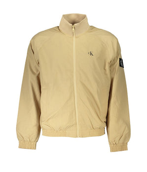 Calvin Klein Beige Polyamide Men Jacket