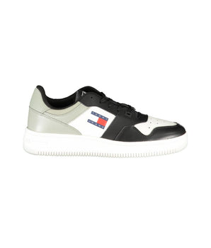 Tommy Hilfiger Black Polyester Sneaker