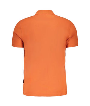 Napapijri Orange Cotton Polo Shirt