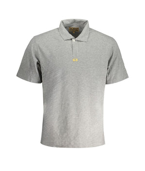La Martina Brown Cotton Men Polo Shirt