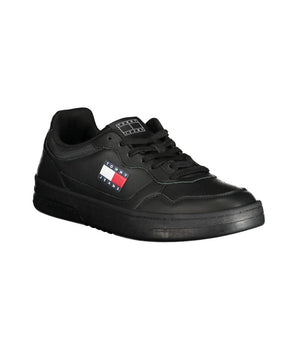 Tommy Hilfiger Black Polyethylene Men Sneaker
