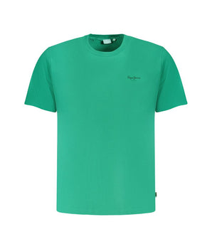 Pepe Jeans Green Cotton T-Shirt