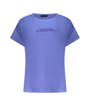 North Sails Blue Cotton Women T-Shirt