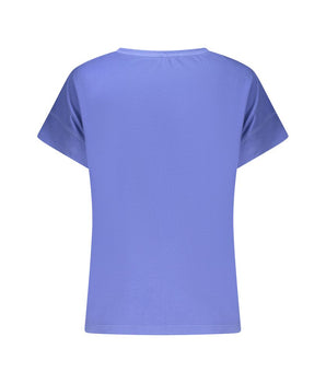 North Sails Blue Cotton Women T-Shirt