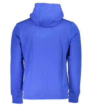 La Martina Blue Cotton Men Sweater
