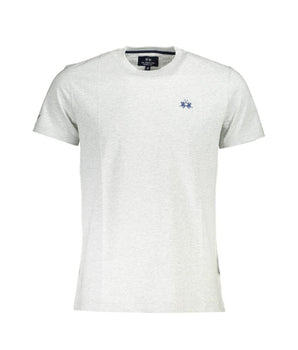 La Martina Brown Cotton Men T-Shirt